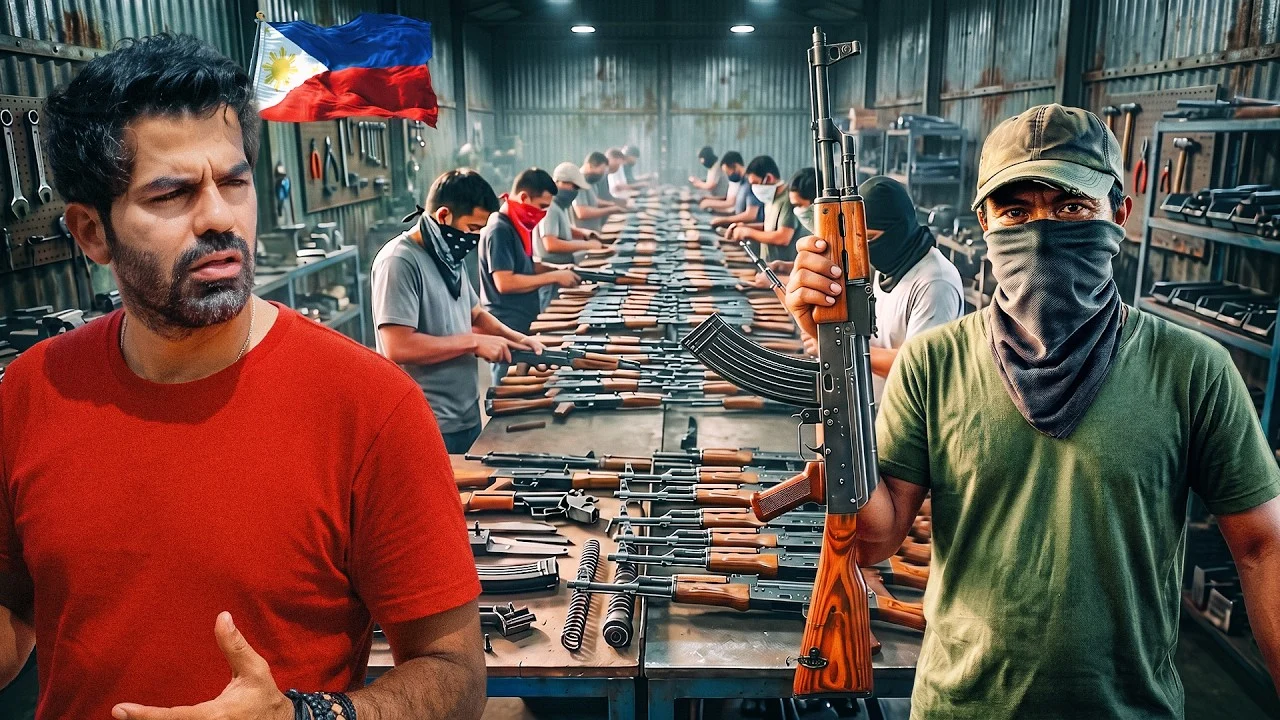 Bên Trong Xưởng Chế Tạo Súng Trái Phép Ở Philippines